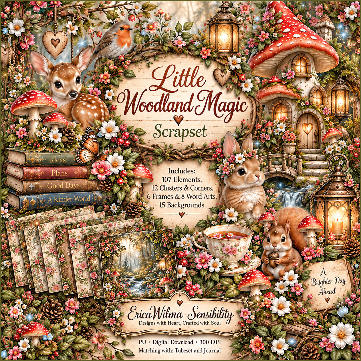 (image for) Little Woodland Magic - Scrapset 2026